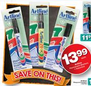 Artline Permanent Markers Assorted Each