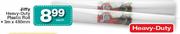 Jiffy Heavy-Duty Plastic Roll-3mx480mm-Each