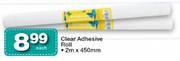 Clear Adhesive Roll-2mx450mm-Each