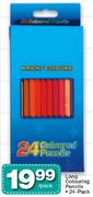 Long Colouring Pencils-24-Pack