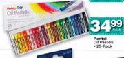 Pentel Oil Pastels 25 Pack-Per Pack