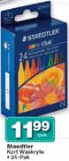 Staedtler Kort Waskryte 24 Pak-Per Pak