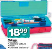 Mccasey Pencil Box-Each