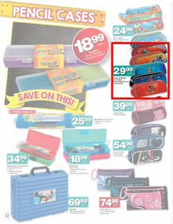 Checkers Nationwide : Back To School Specials ( 30 Dec - 26 Jan 2014 ), page 12