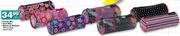 Floral Mix Surf Mix Sport & Stripes Pencil Bag-Each