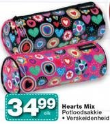 Hearts Mix Potloodsakkie Verskeidenheid-Elk