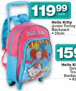 Hello Kitty Junior Trolley Backpack-28cm