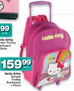 Hello Kitty Deluxe Trolley Backpack-43cm