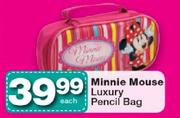 Minnie Mouse Luxury Pencil Bag