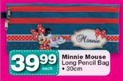 Minnie Mouse Long Pencil Bag-30cm