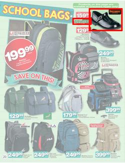 Checkers Nationwide : Back To School Specials ( 30 Dec - 26 Jan 2014 ), page 20