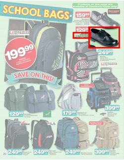 Checkers Nationwide : Back To School Specials ( 30 Dec - 26 Jan 2014 ), page 20