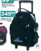 Power Flip-Top Trolley Backpack 46cm