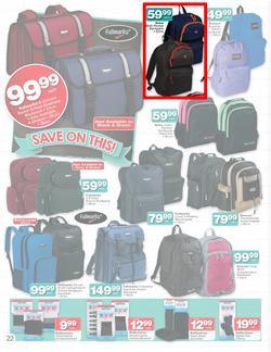 Checkers Nationwide : Back To School Specials ( 30 Dec - 26 Jan 2014 ), page 22
