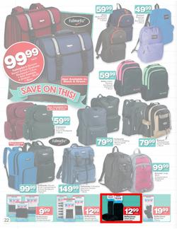 Checkers Nationwide : Back To School Specials ( 30 Dec - 26 Jan 2014 ), page 22