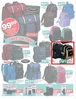 Checkers Nationwide : Back To School Specials ( 30 Dec - 26 Jan 2014 ), page 22