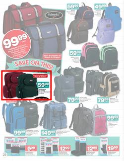 Checkers Nationwide : Back To School Specials ( 30 Dec - 26 Jan 2014 ), page 22