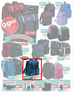 Checkers Nationwide : Back To School Specials ( 30 Dec - 26 Jan 2014 ), page 22