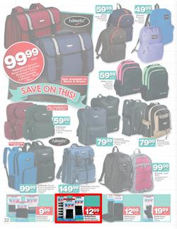 Checkers Nationwide : Back To School Specials ( 30 Dec - 26 Jan 2014 ), page 22