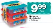 Nuware Kosblikstel 3-Stuk Per Stel