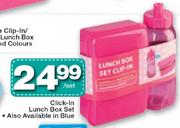 Click-In Lunch Box Set-Per Set