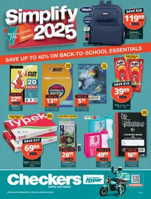 Checkers : Back To School (30 December - 02 February 2025)