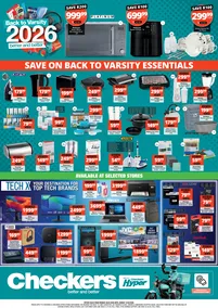 Checkers : Back To Varsity (26 January - 15 February 2026)