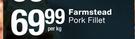 Famous Farmstead Porterhouse Pork Fillet-Per Kg