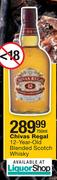 Chivas Regal 12 Year Old Blended Scotch Whisky-750ml