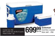 Coleman Combo Cooler 45Ltr Box-Per Set