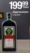 Jägermeister Liqueur-750ml