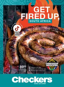 Checkers : Get Fired Up (16 September - 06 October 2024)