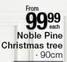 Noble Pine Christmas Tree 90cm-Each