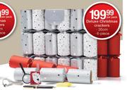 35cm Deluxe Christmas Crackers-6 Piece Per Pack
