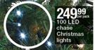 Santa's Choice 100 LED Chase Christmas Lights-Per Pack