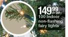 Santa's Choice 100 Indoor Non Flashing Fairy Lights-Per Pack