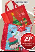 Christmas Shopping Bags-Each