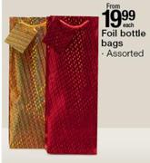 Foil Bottle Bags-Each