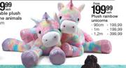 Plush Rainbow Unicorns 90cm-Each