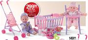 Baby Doll Deluxe Set 4-In-1-Per Set