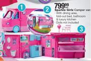 sparkle girlz campervan playset