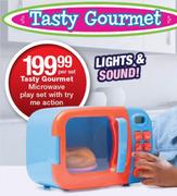 Tasty Gourmet Microwave Play Set With Try Me Action-Per Set