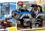 Lego Creator Outback Adventures 225 Pieces 31075-Per Set