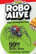 Zuru Robo Alive Crawling Spider-Each