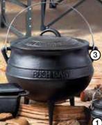 Bushbaby Cast Iron Potjie No 3