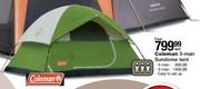 Coleman 3 Man Sundome Tent-Each
