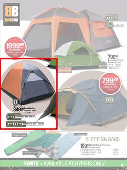 Special Bushbaby 2 Man Summit Tent Each Www Guzzle Co Za