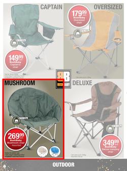 mushroom camping chair