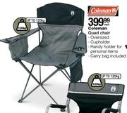 Coleman Quad Chair (Up To 120kg)-Each