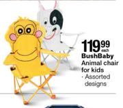 Bushbaby Animal Chair For Kids-Each